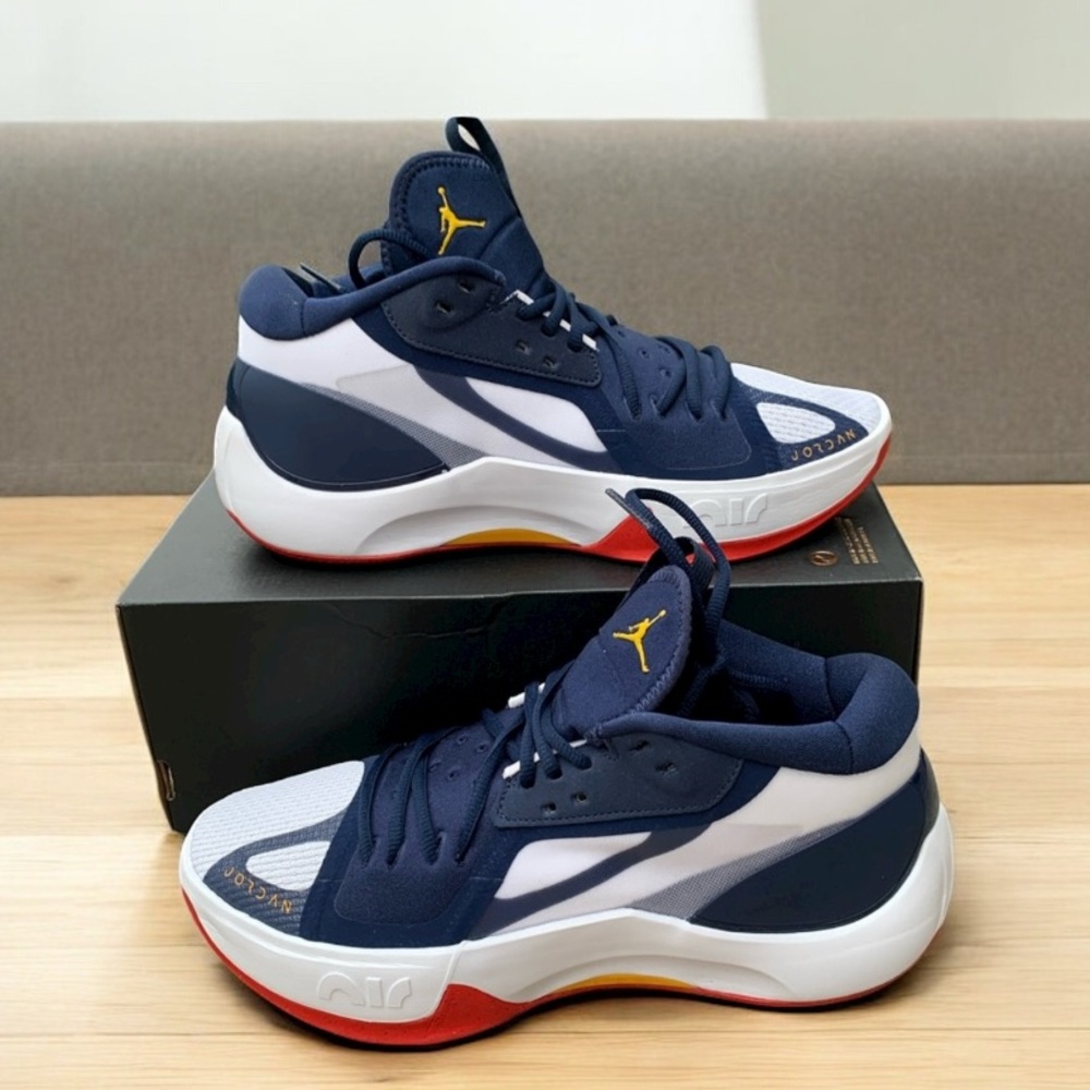 Jordan Zoom Saparate Midnight Navy Size 10 & 11 New With Box!